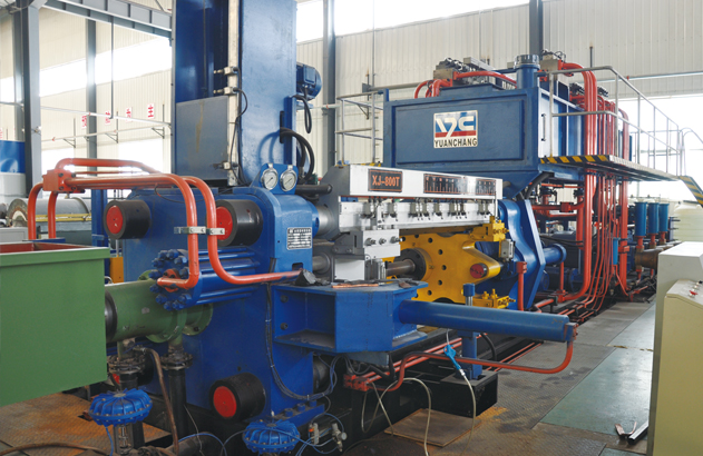 XJ-800T卧式挤压机