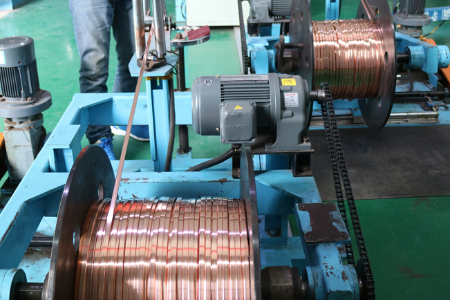 连续烧结绕包机放线机